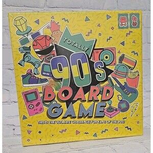 Gift Republic Totally 90's Board Game Ultimate Challenge for Fan of 90s Sealed